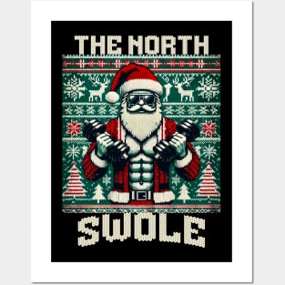 The North Swole | Funny Christmas Posters and Art